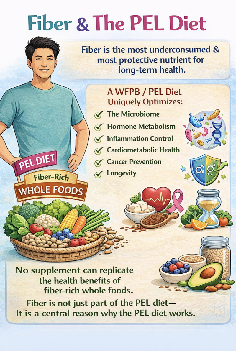 Fiber and the PEL Diet Summary